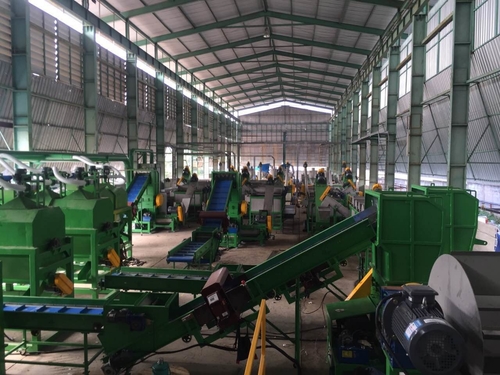 กรณี บริษัท ล่าสุดเกี่ยวกับ MSW Film Recycling ราวตากผ้า