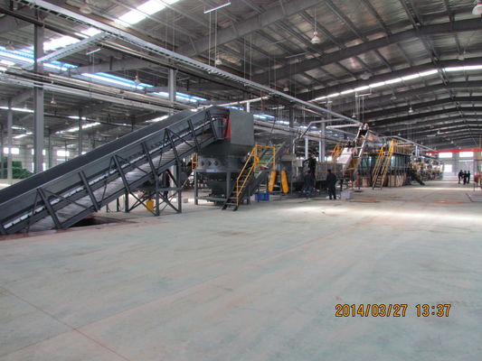 เครื่องรีไซเคิลขวดพลาสติก Wannan Motor 100kw