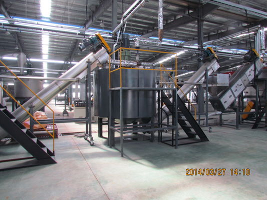 เครื่องรีไซเคิลขวดพลาสติก Wannan Motor 100kw