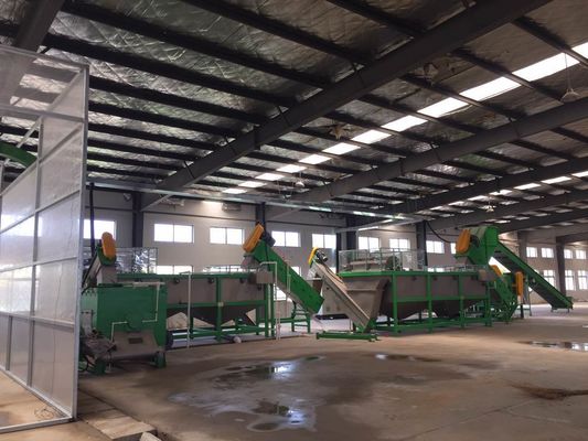 300kg / h, 500kg / h, 1000kg / h ถุงผ้า PP ที่บดและเครื่องรีไซเคิล