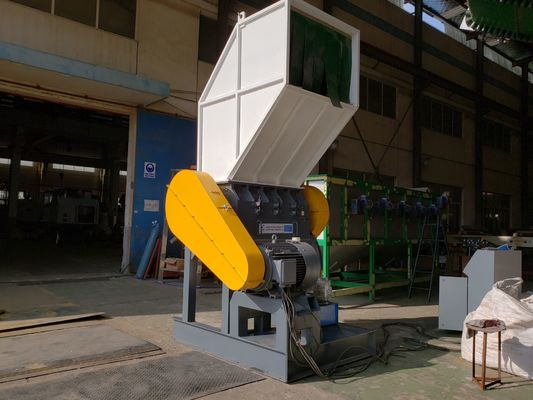 ใบมีดหมุน 12 ชิ้น 55kw เครื่องบดพลาสติก