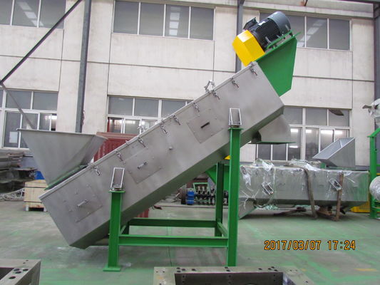 SS304 37kw เครื่องรีไซเคิลพลาสติกสำหรับฟิล์ม PE PP