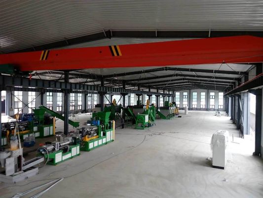 เครื่องรีไซเคิลขวดพลาสติก HDPE Ldpe Film