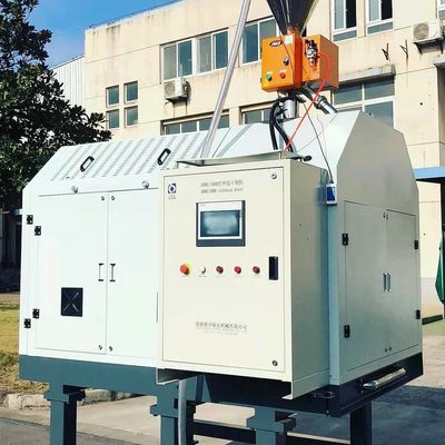 เครื่องเป่าคริสตัลอินฟราเรด PLA ความชื้นขั้นสุดท้าย 50ppm เครื่องเป่าเม็ดพลาสติกใช้พลังงานต่ำ