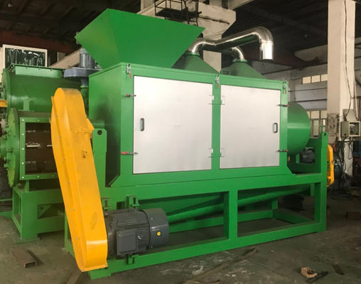 เครื่องรีไซเคิลฟิล์มพลาสติกการเกษตร 3000 กก. / ชม. เครื่อง Desanding