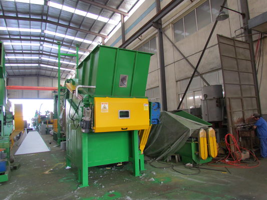 เครื่องทำลายขยะพลาสติก 1500 กก. / ชม., เครื่องหั่นพลาสติกถุงตัน