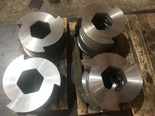 74 Blade Two Shaft Shredder, CE เครื่องหั่นกลองพลาสติก