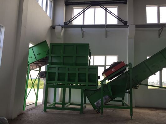 1000kg / H 2000kg / H Pet Bottle Pet Flake Washing Line