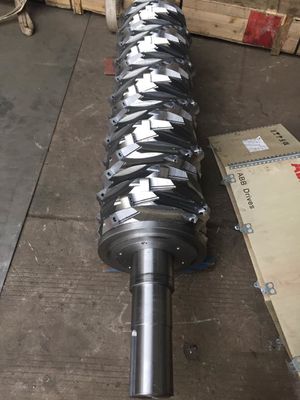 SKD 11 เครื่องหั่นเพลาเดี่ยวสำหรับ PS Lumps