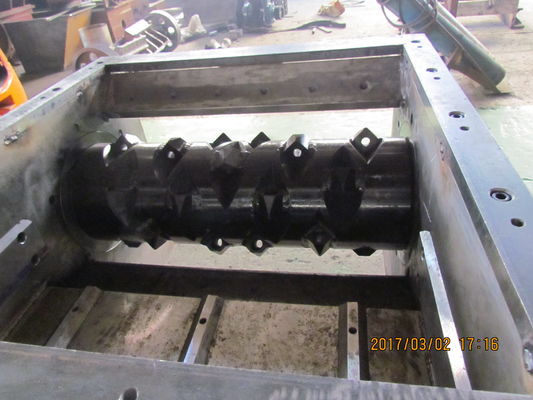 SKD 11 เครื่องหั่นเพลาเดี่ยวสำหรับ PS Lumps